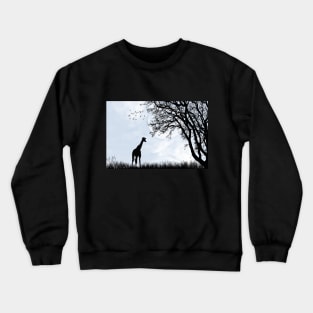 Giraffe In nature Crewneck Sweatshirt